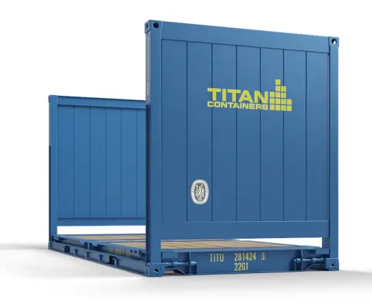 Flat rack te huur