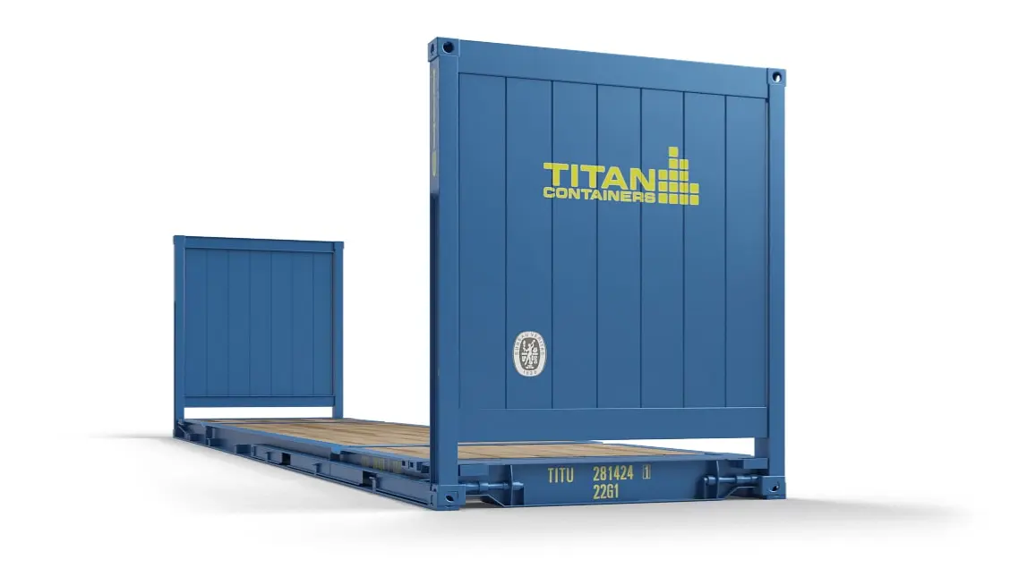 Flat rack te koop