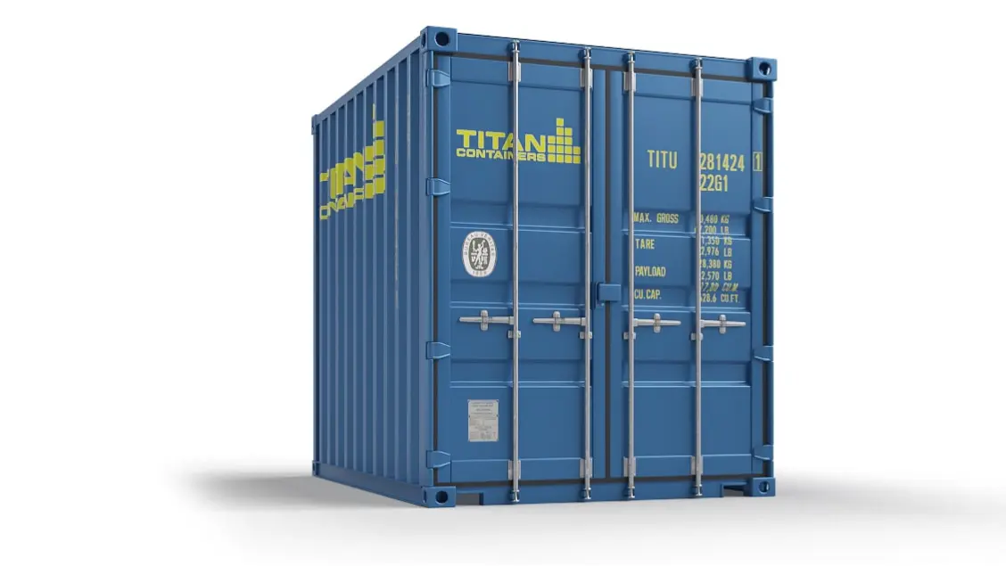 High Cube container van 10ft te huur