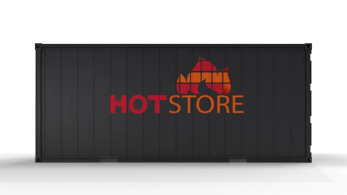 20ft HotStore container huren