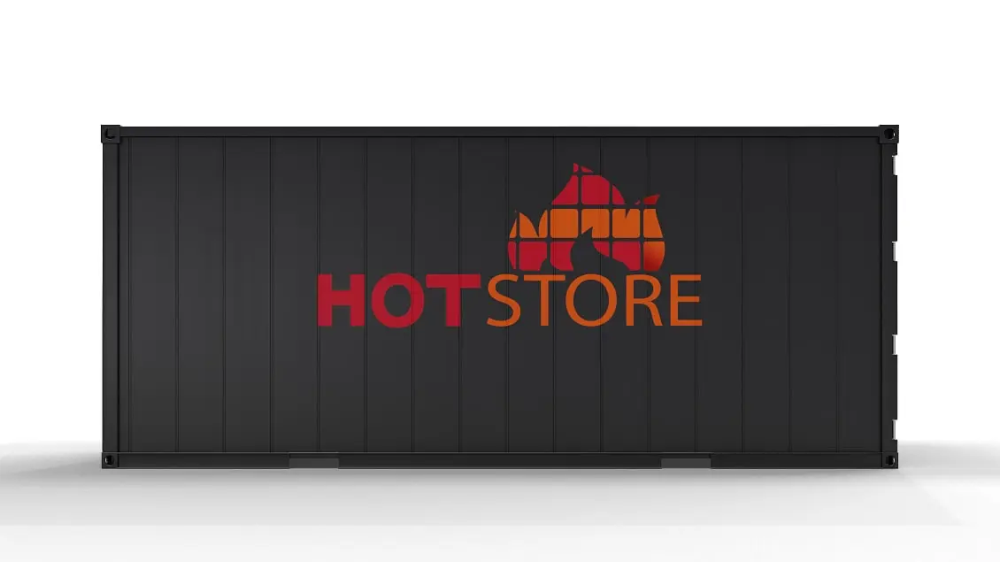 20ft HotStore container huren