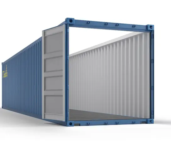Open top container te huur