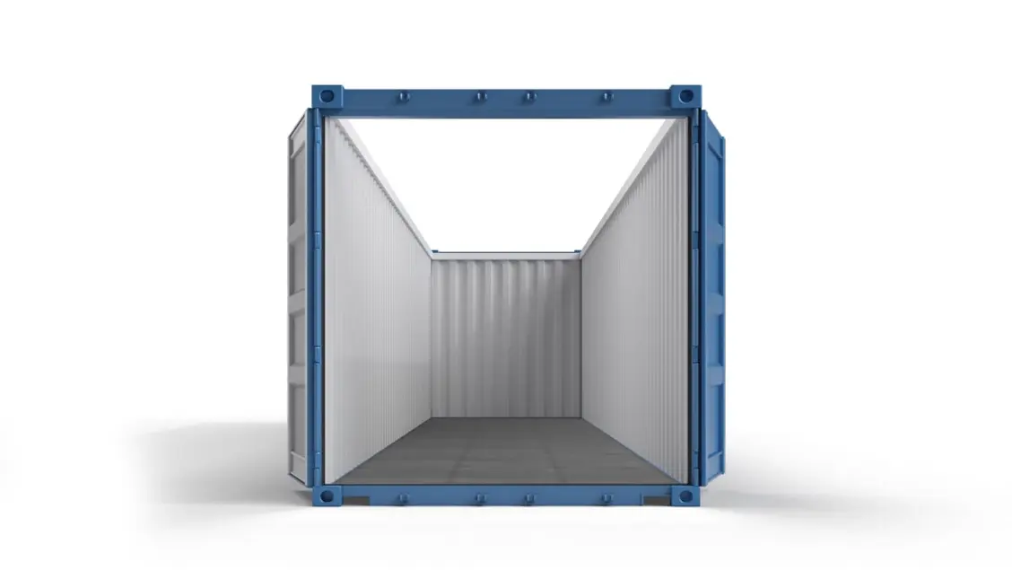 Open top container te huur