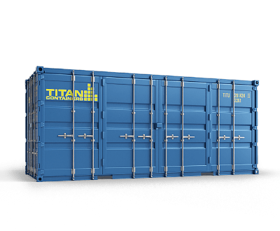 Open side container te koop
