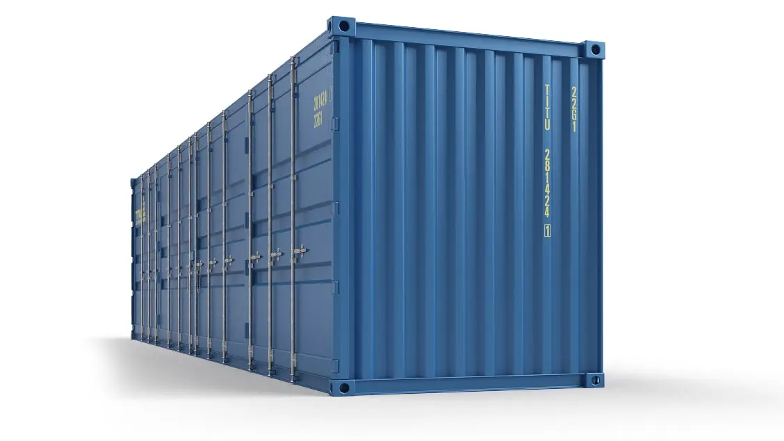40ft high cube containers met zijdeuren te huur