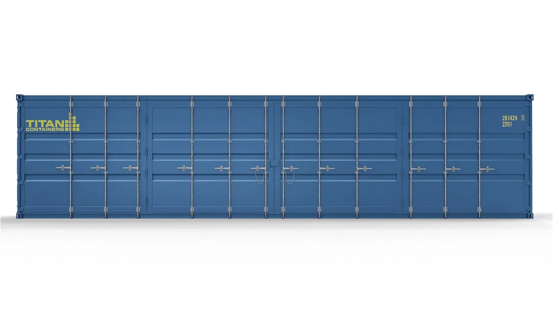 40ft high cube containers met zijdeuren te huur
