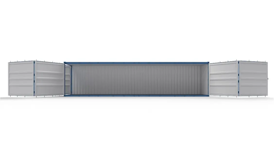40ft high cube containers met zijdeuren te huur