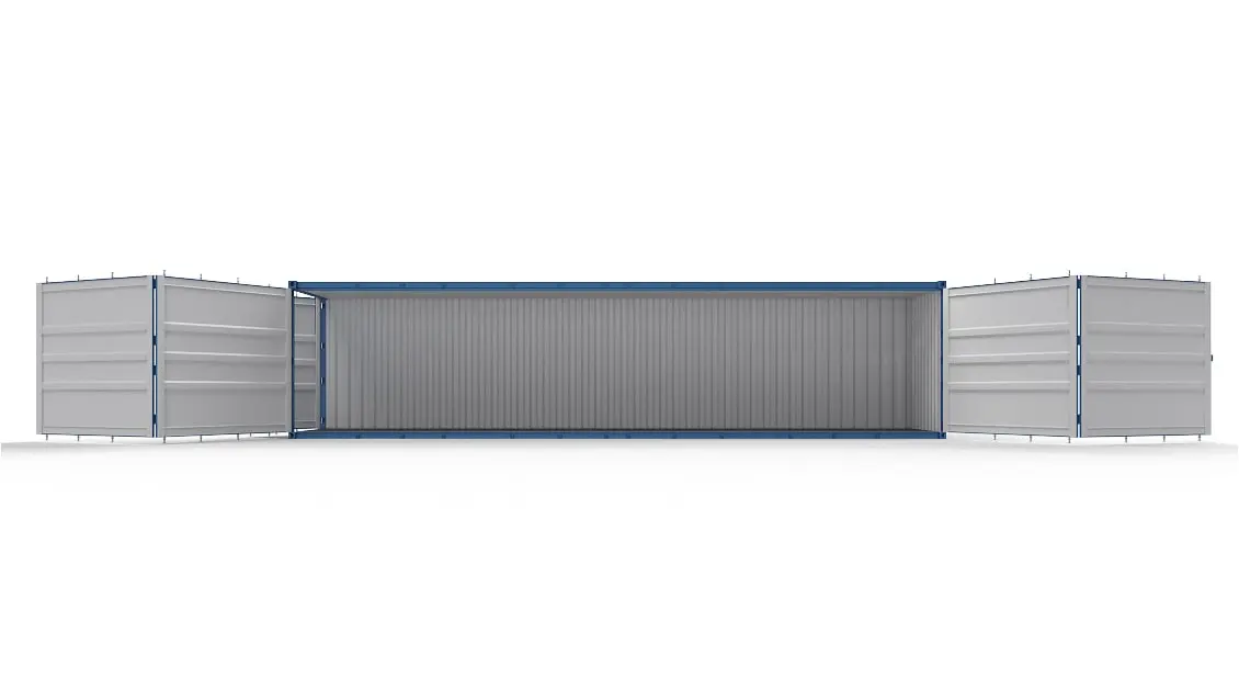 40ft high cube containers met zijdeuren te huur