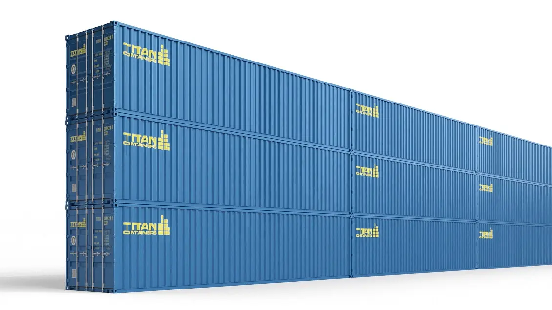 Geluidsmuur container te huur 40ft