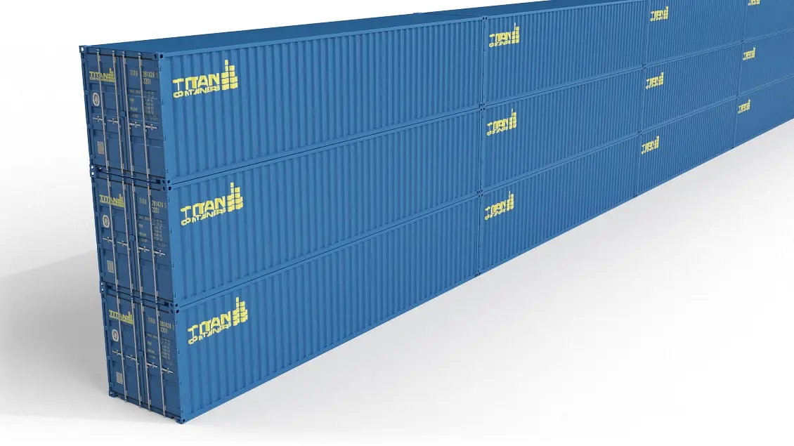 Geluidsmuur container te huur 40ft