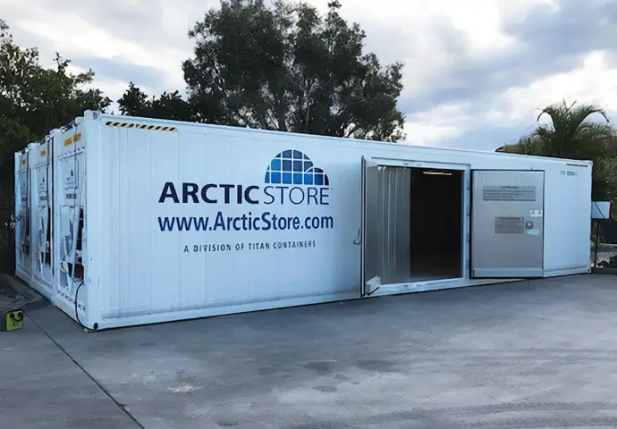 Superstore koelopslag modulaire koelcontainers te huur