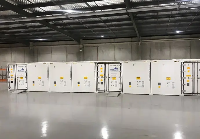 Superstore koelopslag modulaire koelcontainers te huur