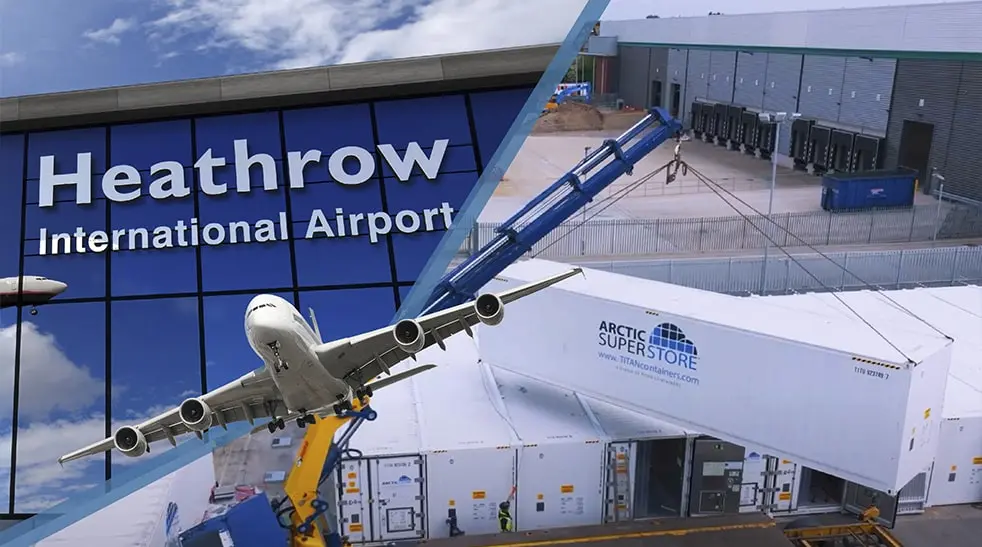 Heathrow Airport SuperStore installeren – Oplossingen voor koelopslag