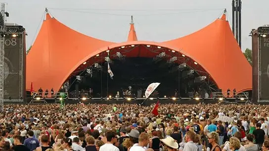 Roskilde Festival – Koelopslag.
 Koelcontainers
