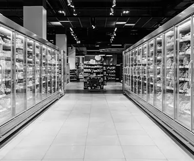 Supermarkt- en detailhandelsector - Koelopslag