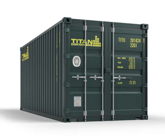 Eenvoudig te openen opslagcontainers van 20ft te koop