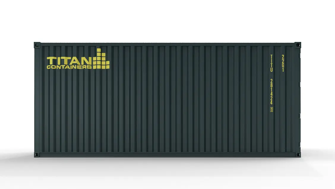 Eenvoudig te openen opslagcontainers van 20ft te koop