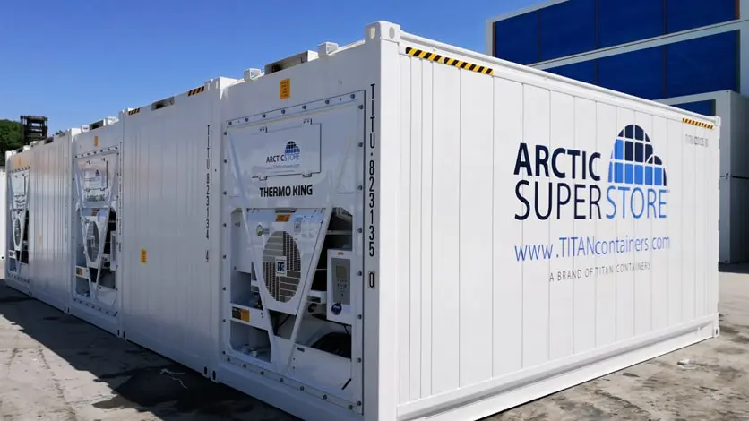 Arctic SuperStore modulaire koelopslag voor openbare-gezondheidsdiensten
