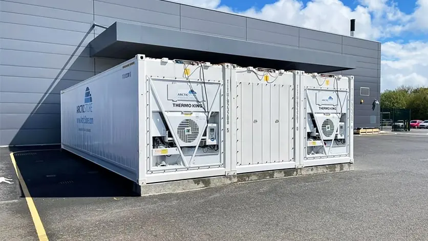 Arctic SuperStore modulaire koelopslag voor technologiecliënten
