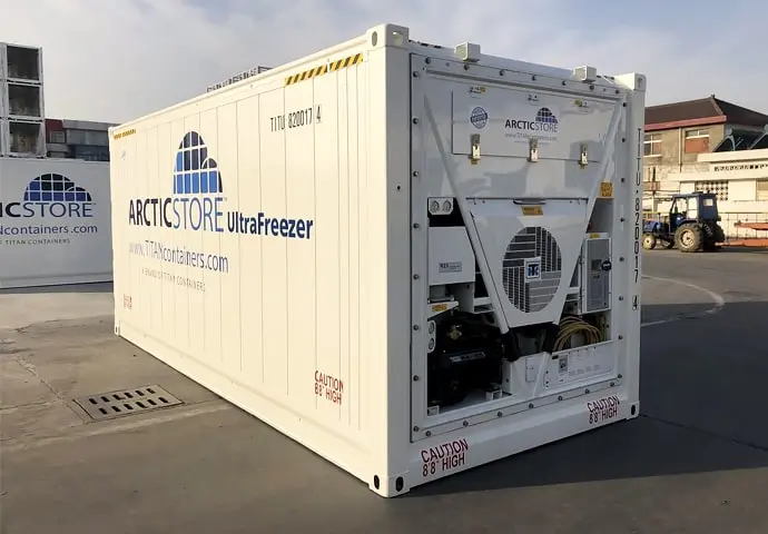 Arctic Ultrafreezer Koelopslag Koelcontainers voor ultralage temperaturen te huur