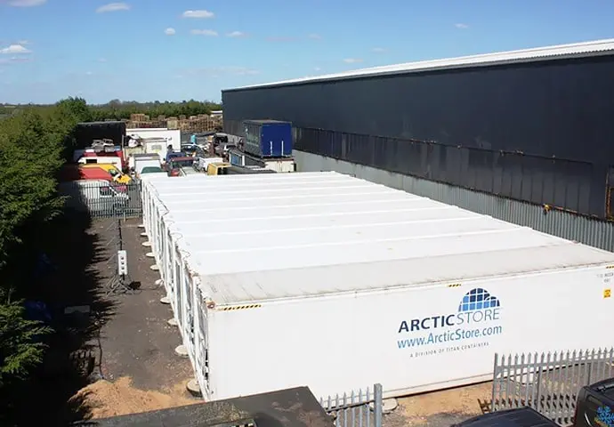 Superstore koelopslag modulaire koelcontainers te huur