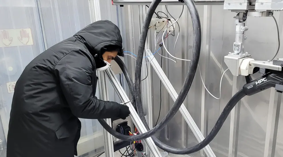 Rocsys test de acculaadtechniek bij hoge temperaturen