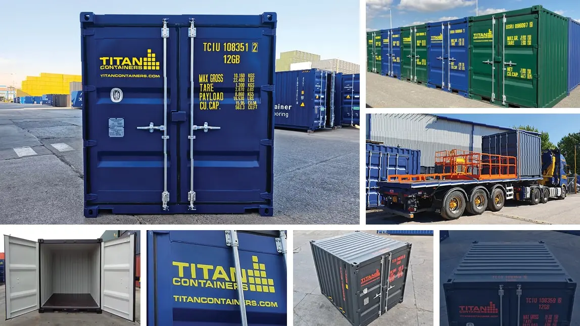 10ft Zeecontainer te huur en te koop in België