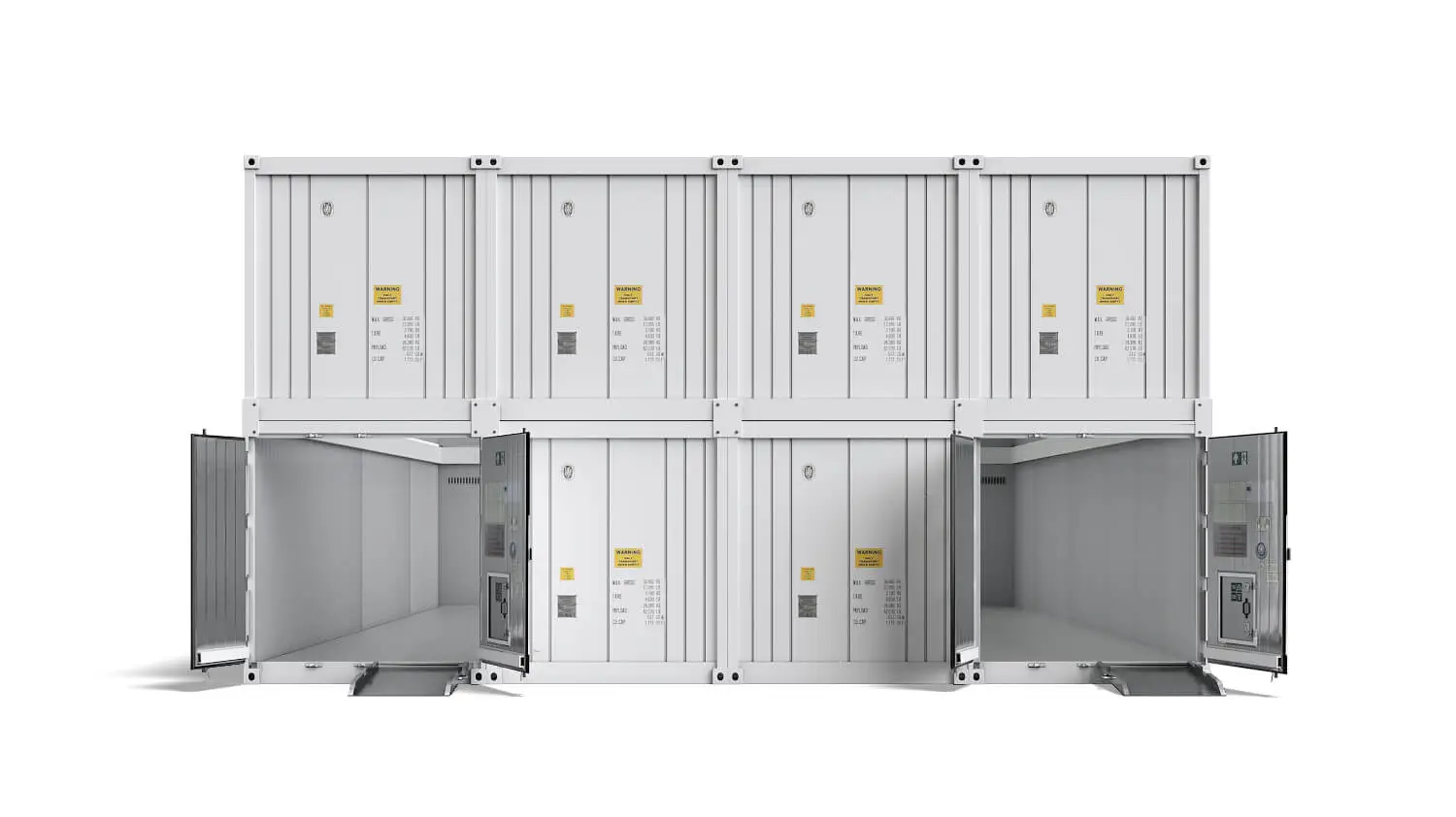 Arctic MegaStore modulaire koelopslagoplossing met hoge capaciteit van Titan Containers